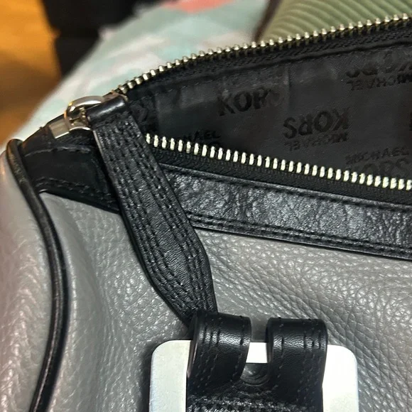 Michael Kors Black and Gray Duffel Bag - Picture 6 of 6
